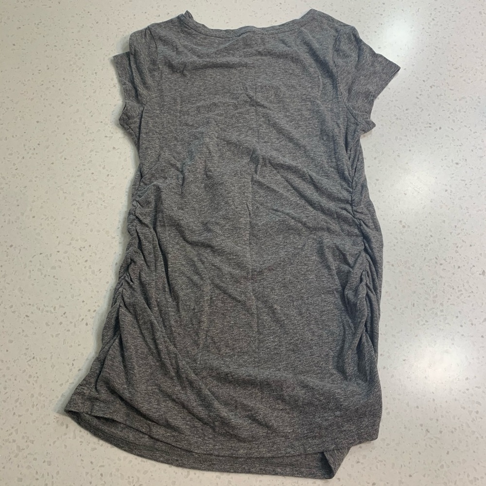 Liz Lange for Target, Maternity Grey Short Sleeve Top - Picture 4 of 7